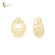 Chucky lock designed 14K Gold, Rose Gold, White Gold Stud Earrings