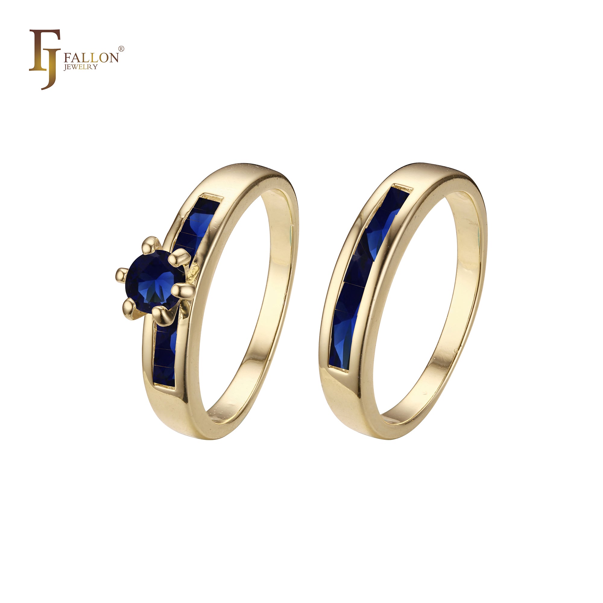 Stackable rings in 18K Gold, White Gold, 14K Gold plating colors