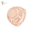 Filigree of Marquise Rose Gold Fashion Rings