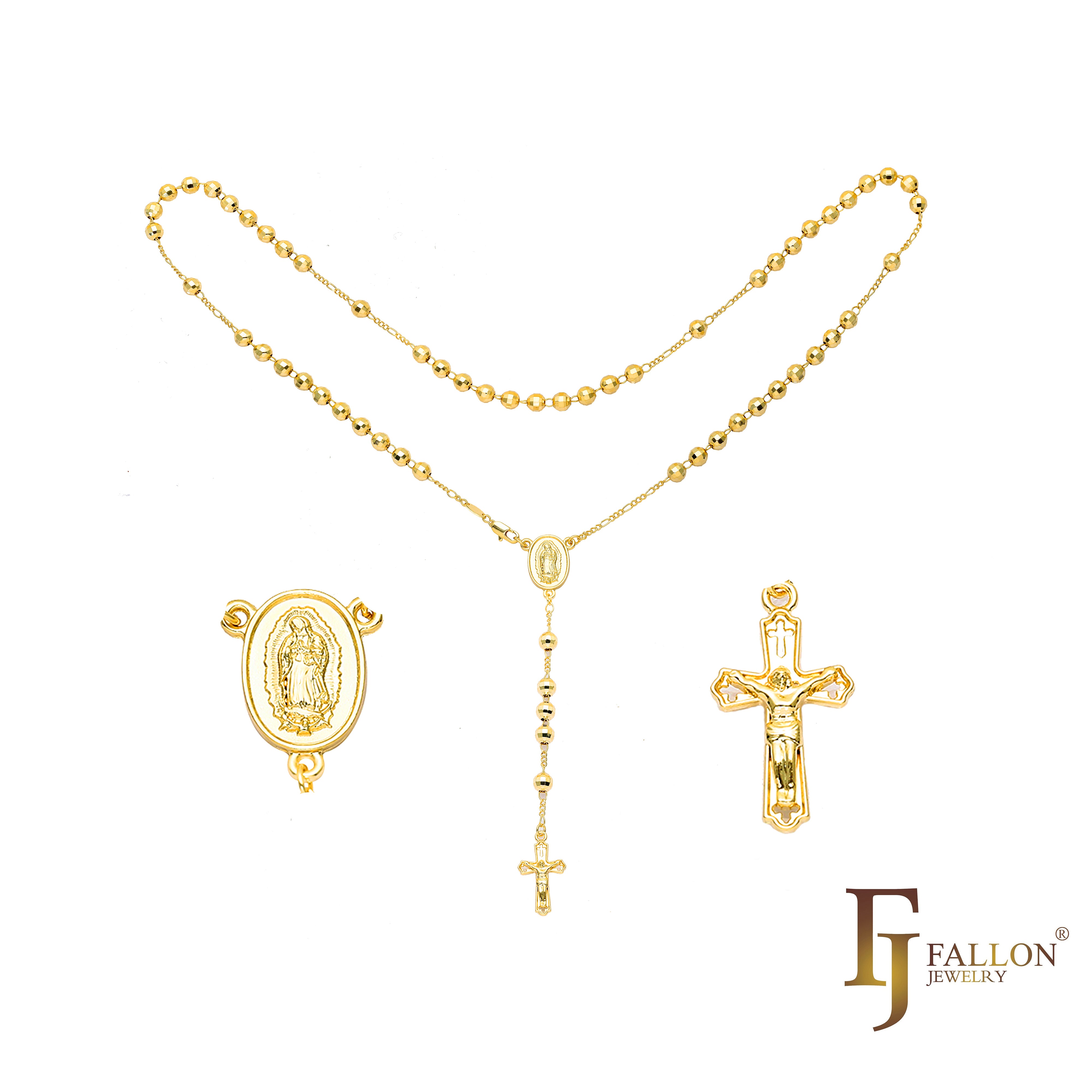 Everyday Rosary Chain - Gold | Fashion Nova, Mens Jewelry | Fashion Nova