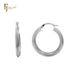 Spine Hoop earrings