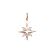 Pendant in Rose Gold, two tone plating colors