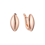 Earrings in 14K Gold, Rose Gold plating colors