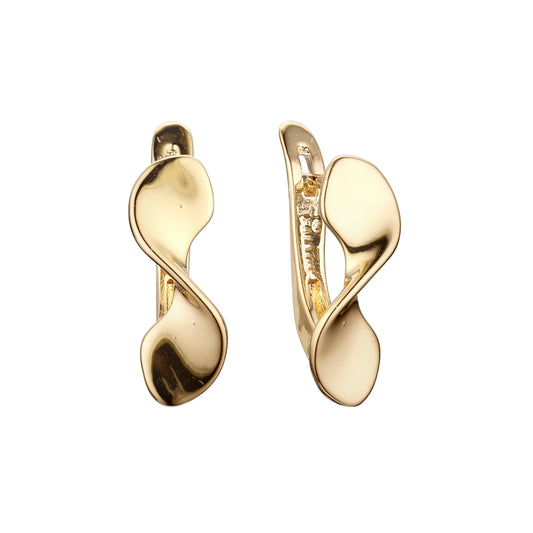 Earrings in 14K Gold, Rose Gold plating colors