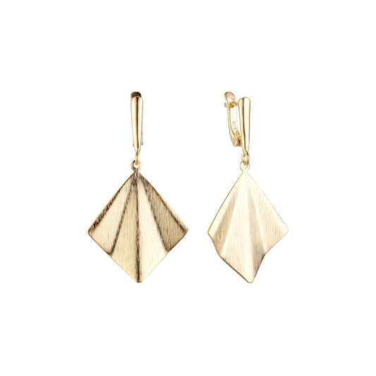 Earrings in 14K Gold, Rose Gold plating colors