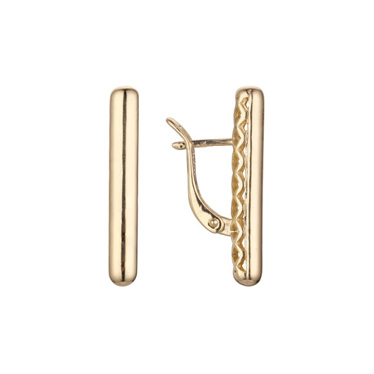 Earrings in 14K Gold, Rose Gold plating colors