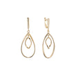 Earrings in 14K Gold, Rose Gold plating colors