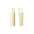 Wire hook earrings in 14K Gold, Rose Gold plating colors