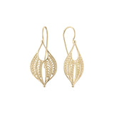 Wire hook earrings in 14K Gold, Rose Gold plating colors