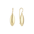 Wire hook earrings in 14K Gold, Rose Gold plating colors