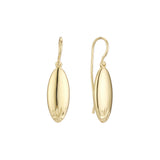 Wire hook earrings in 14K Gold, Rose Gold plating colors