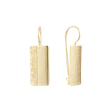 Wire hook earrings in 14K Gold, Rose Gold plating colors