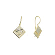 Wire hook child earrings in 14K Gold, Rose Gold plating colors