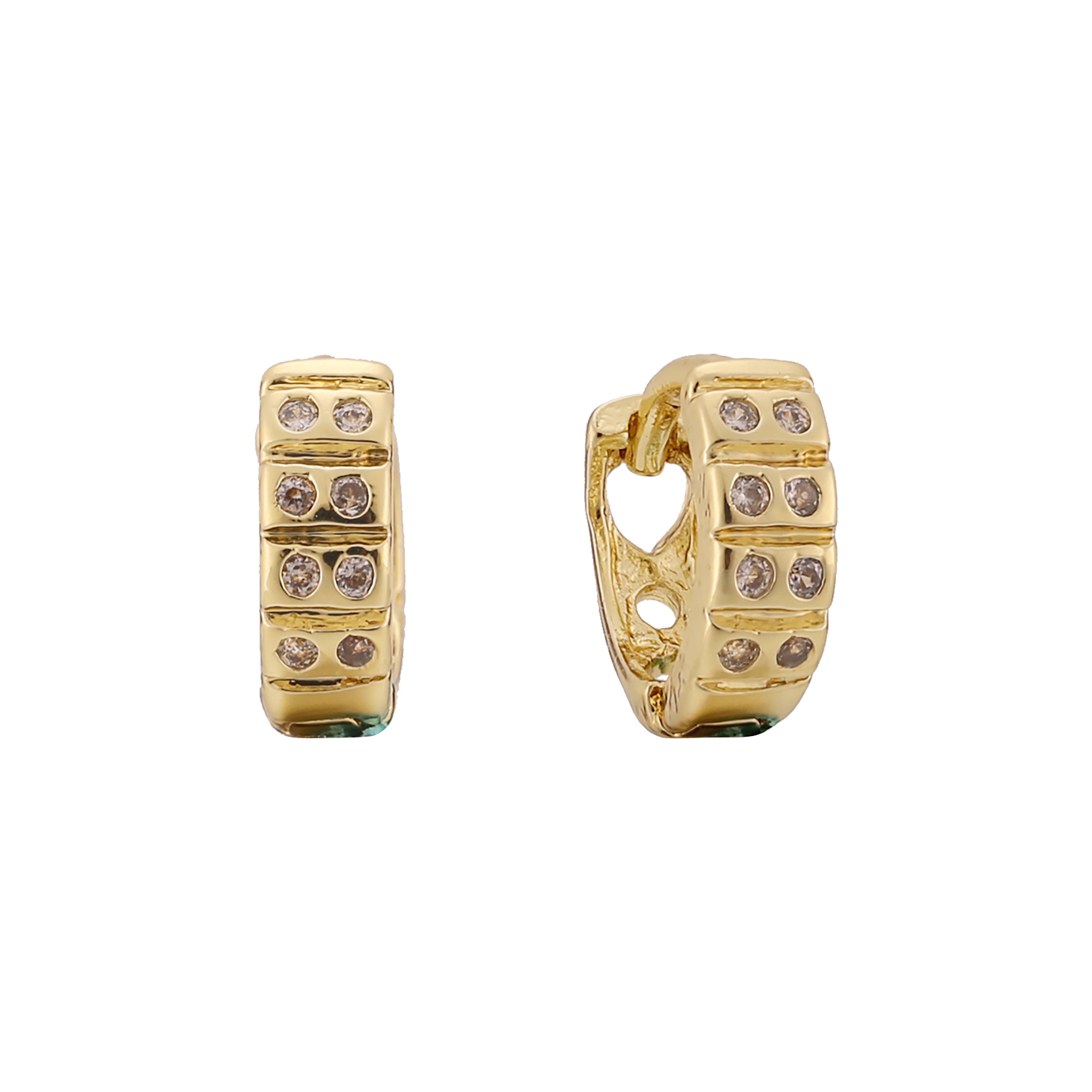 aretes de oro de 14k