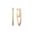 Earrings in 14K Gold, Rose Gold plating colors