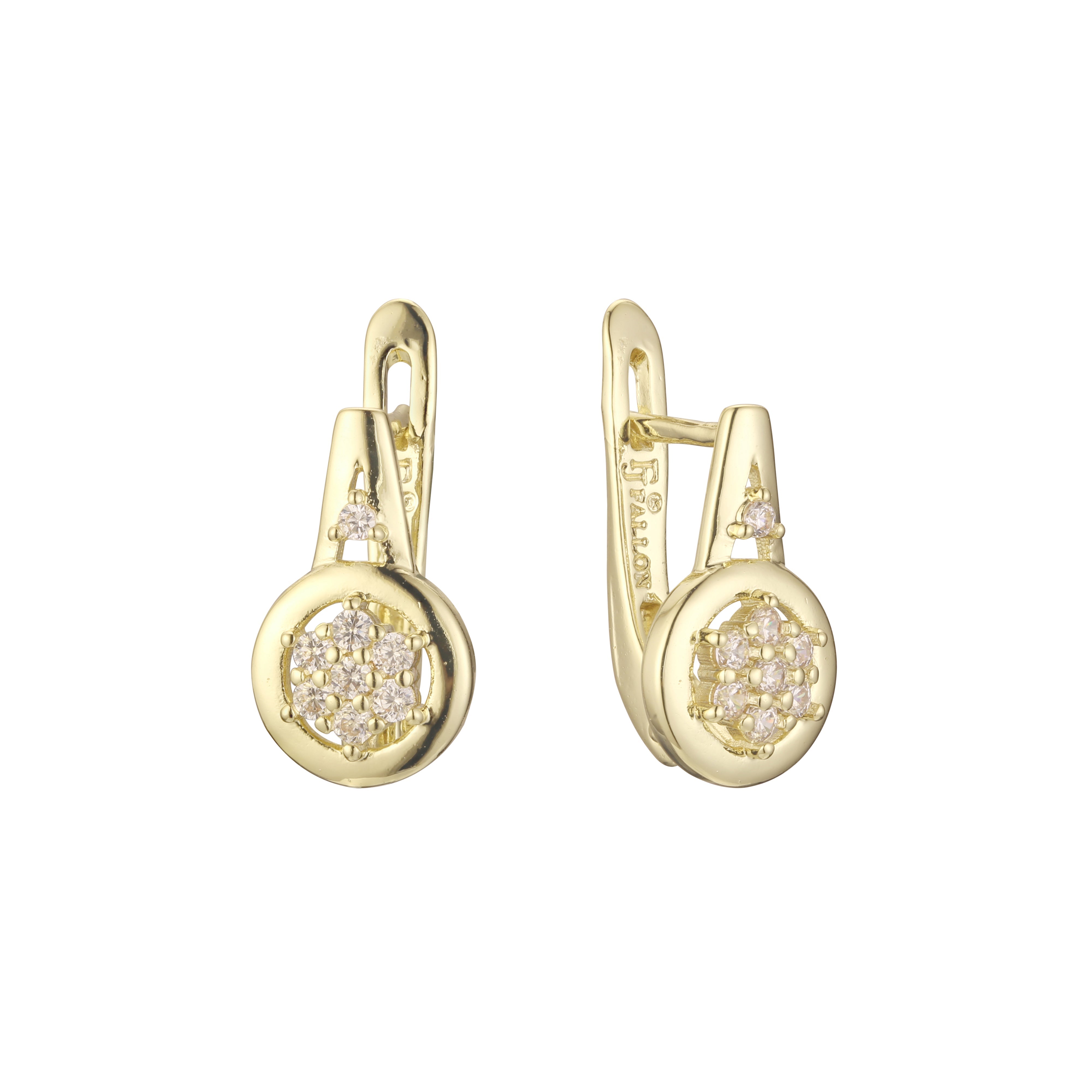 Earrings in 14K Gold, Rose Gold plating colors