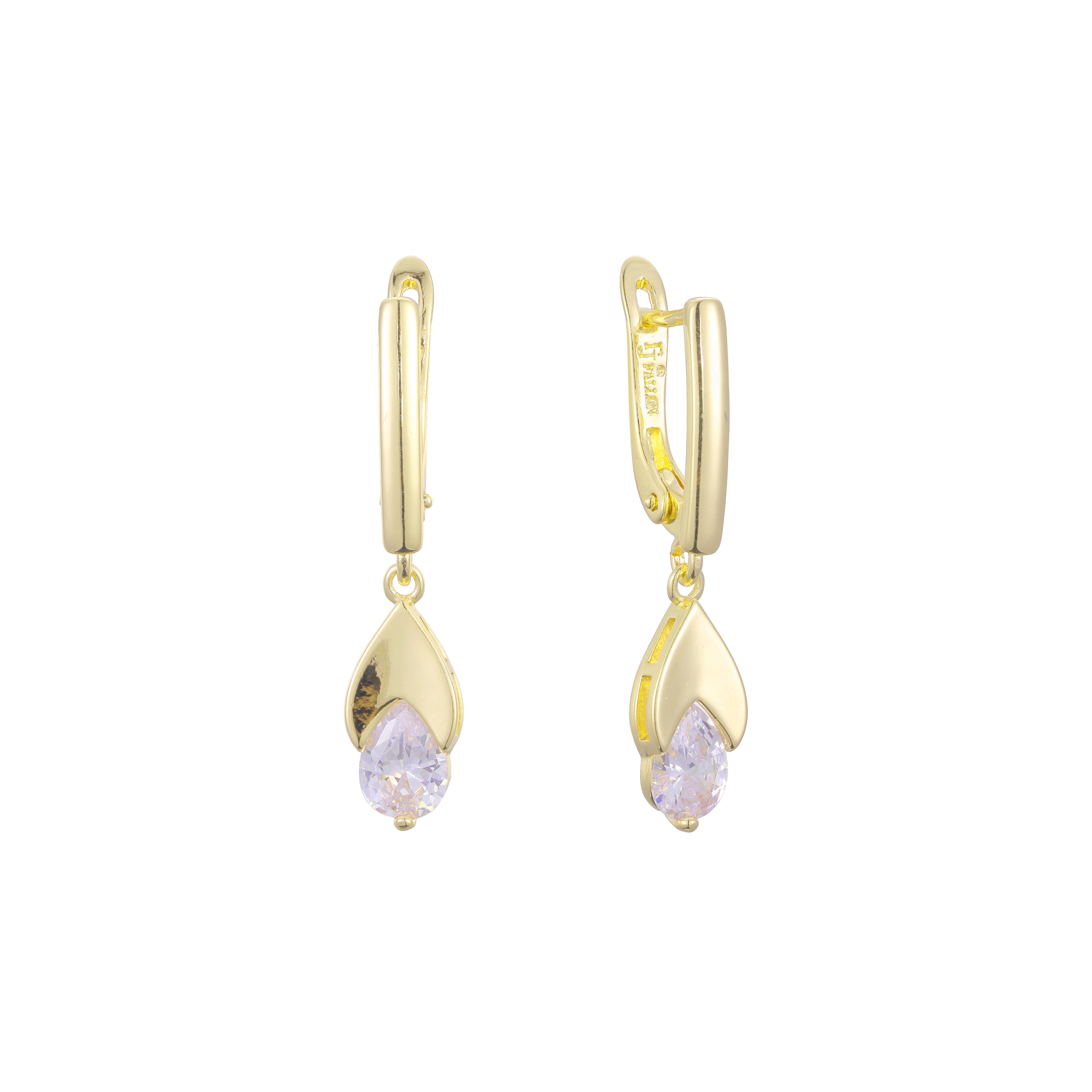 Earrings in 14K Gold, Rose Gold plating colors