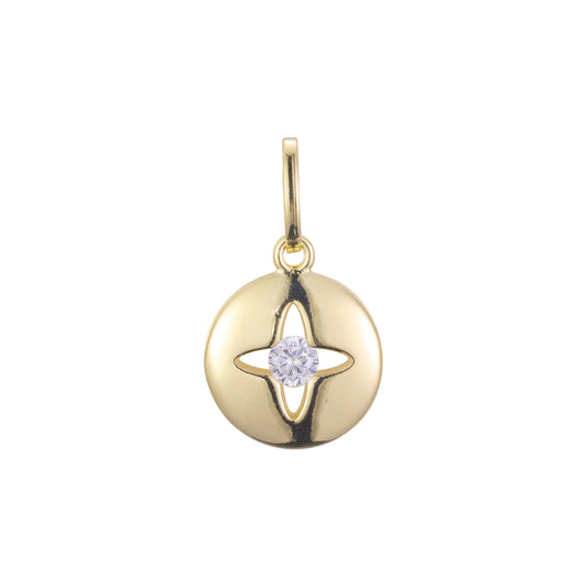 Pendant in Rose Gold, 14K Gold plating colors