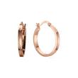 Rose Gold hoop earrings