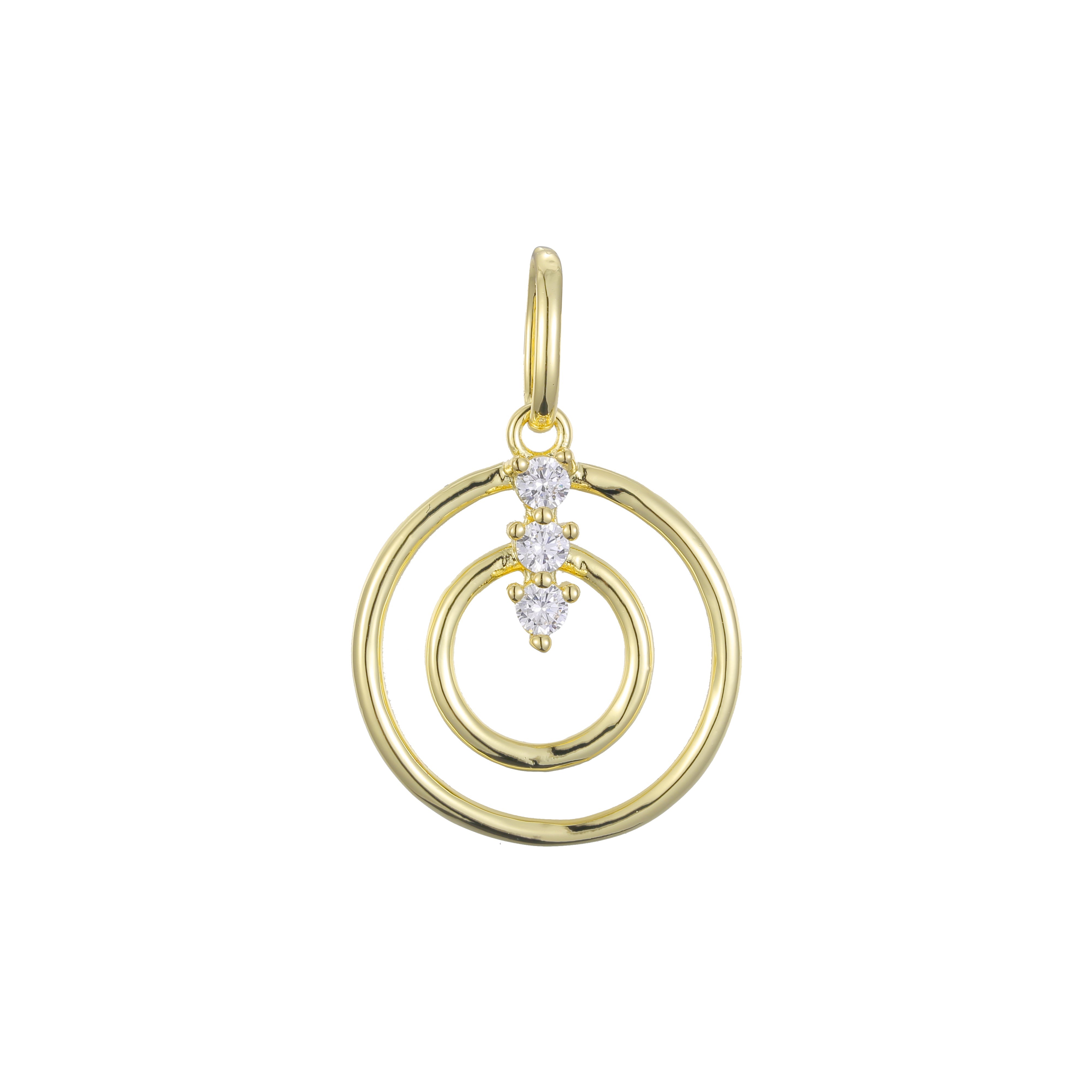 Pendant in Rose Gold, 14K Gold plating colors