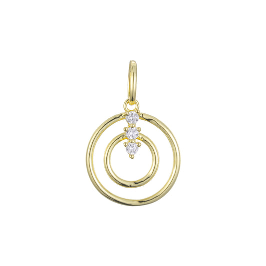 Pendant in Rose Gold, 14K Gold plating colors