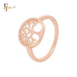 Tree of life simple Rose Gold Rings