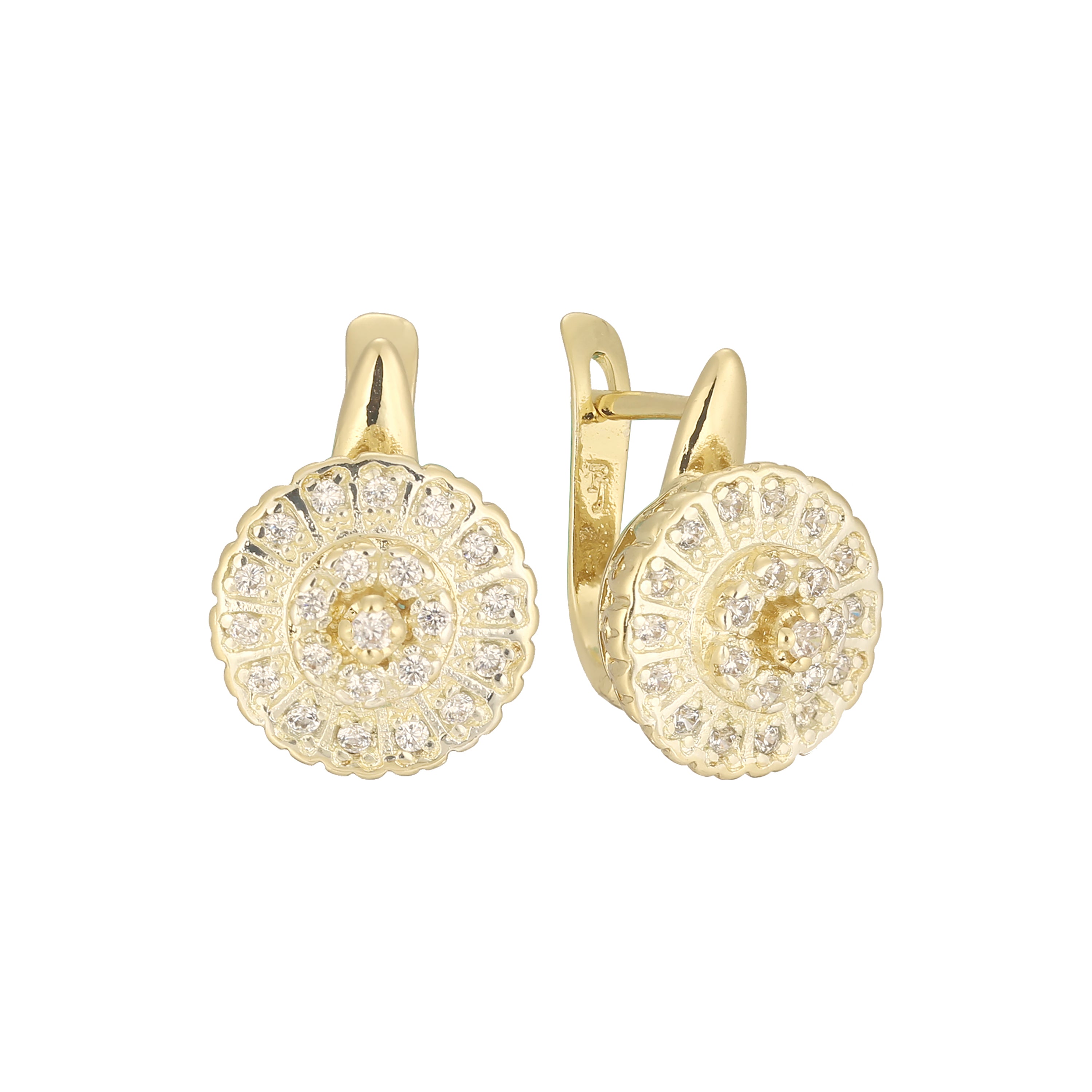 Earrings in 14K Gold, Rose Gold plating colors