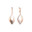 Rose Gold two tone earrings