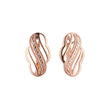 Earrings in Rose Gold, two tone plating colors