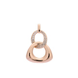 Interlocking Rose Gold pendant