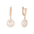 Rose Gold two tone earrings