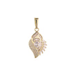 Pendant in 14K Gold, White Gold plating colors