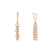 Rose Gold chain link earrings