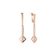 Rose Gold earrings