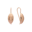 Rose Gold wire hook earrings