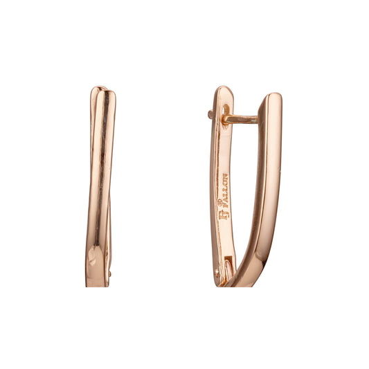 Earrings in 14K Gold, White Gold, Rose Gold plating colors