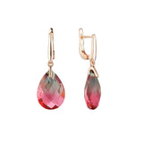 Rose Gold teardrop earrings