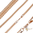 Snake Chains plated in 14K Gold, Rose Gold