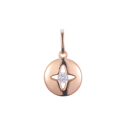 Pendant in Rose Gold, 14K Gold plating colors