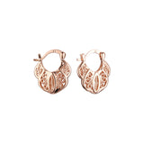 Rose Gold hoop earrings