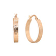 Rose Gold hoop earrings