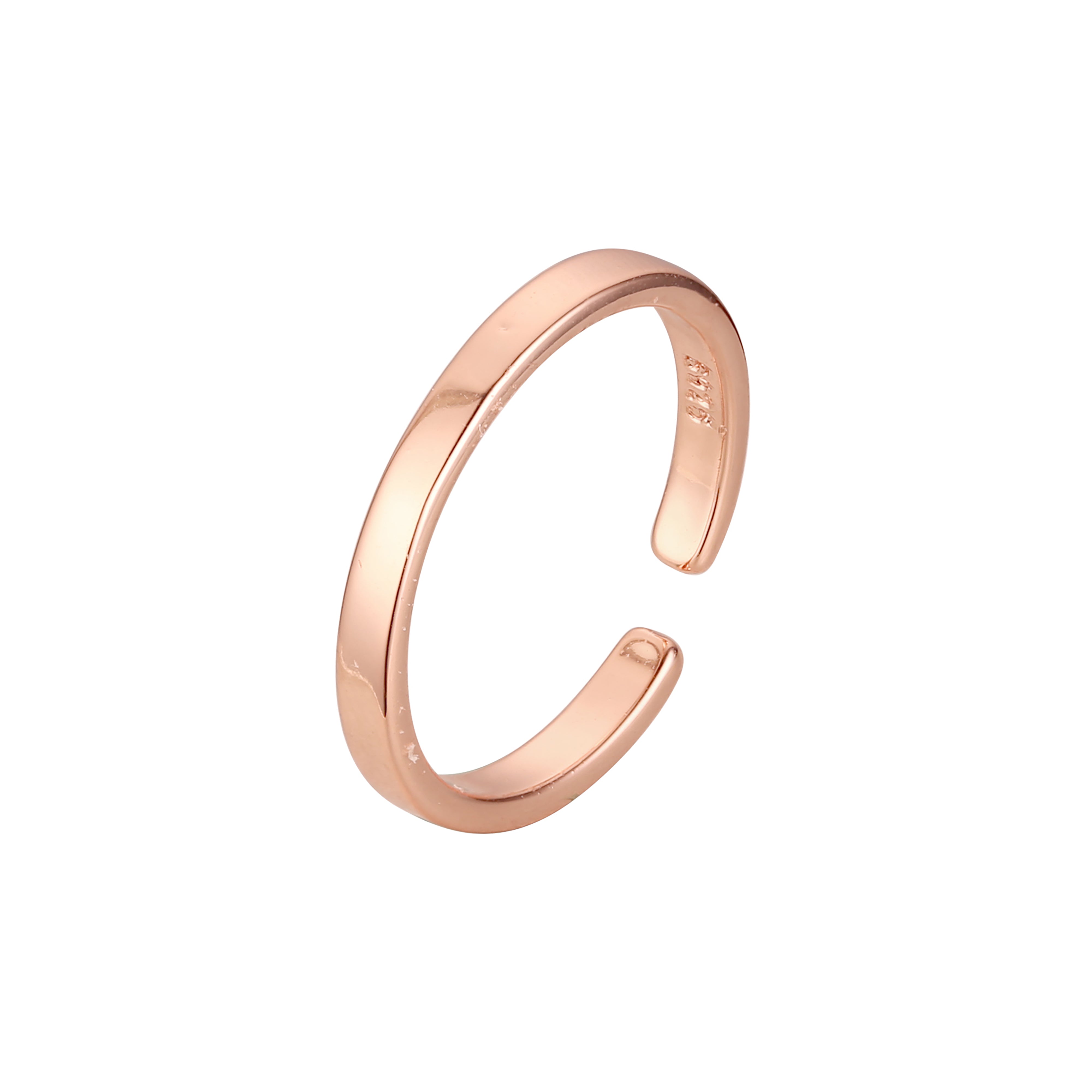 Ros¨¦goldene Infinity-Ringe