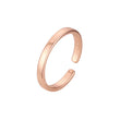 Ros¨¦goldene Infinity-Ringe