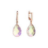 Rose Gold teardrop earrings