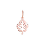 Pingente em ouro rosa, cores banhadas a ouro 14K