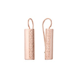 Wire hook earrings in 14K Gold, Rose Gold plating colors