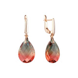 Rose Gold teardrop earrings