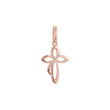 Cross pendant in Rose Gold, 14K Gold plating colors