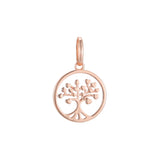 Pendant in Rose Gold two tone, 14K Gold plating colors