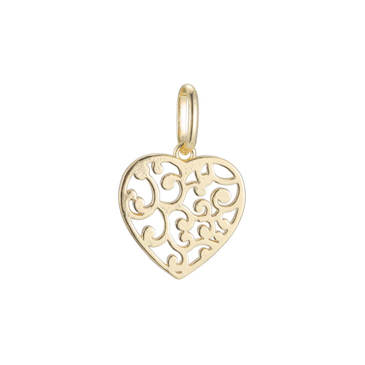 Pendant in Rose Gold, 14K Gold plating colors